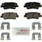 Bosch Blue Disc Brak Disc Brake Pads, Be1313H BE1313H - alternate 1